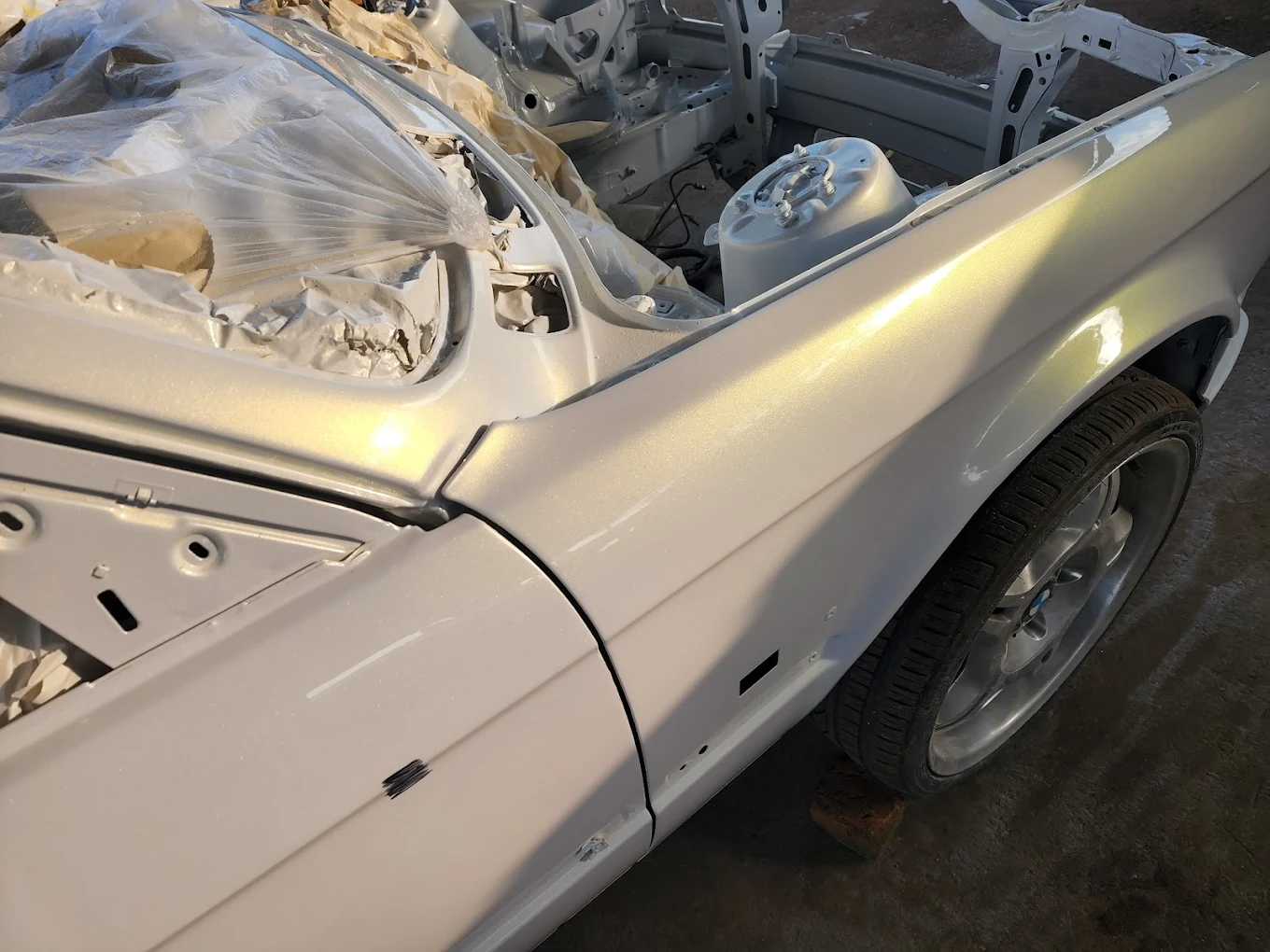 High quality pearl white car respray at LEGIT Auto Parts in Monavoni, Centurion